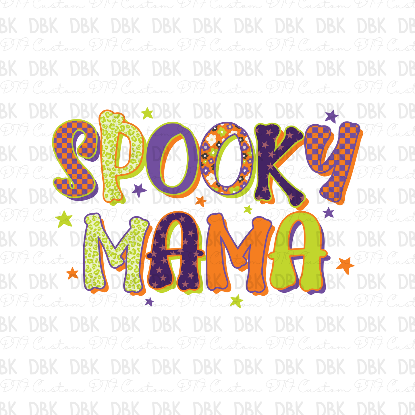 Spooky Mama DTF Transfer H280