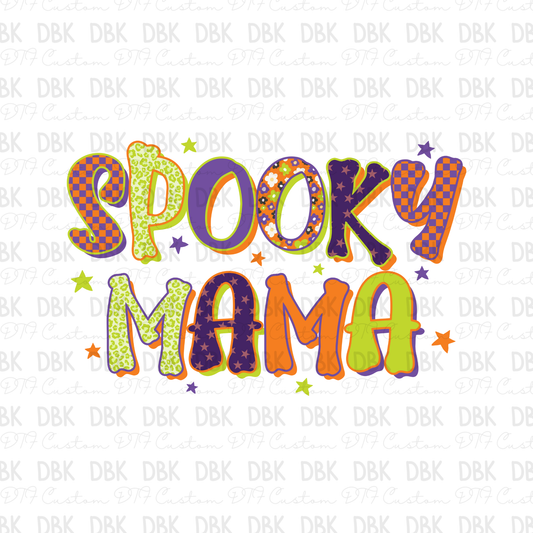 Spooky Mama DTF Transfer H280