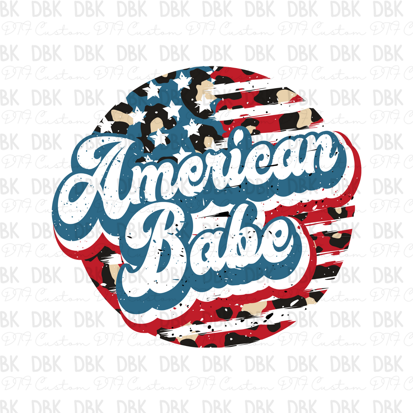 American Babe DTF Transfer