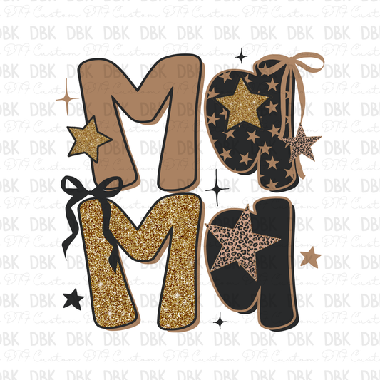 Golden Mama DTF Transfer