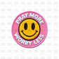 Pray more worry less DTF transfer B74