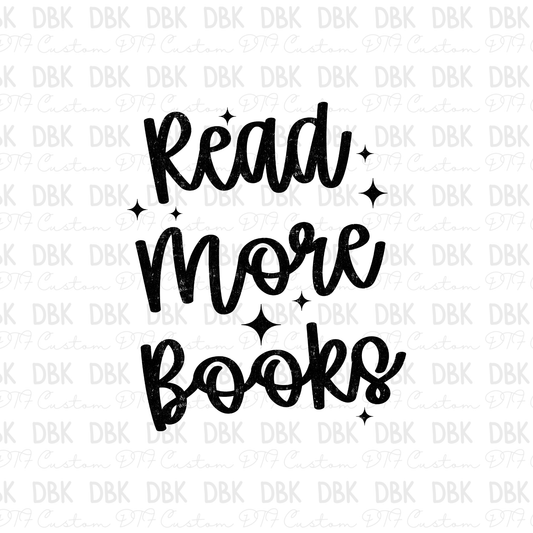 Read more books DTF Transfer BLACK
