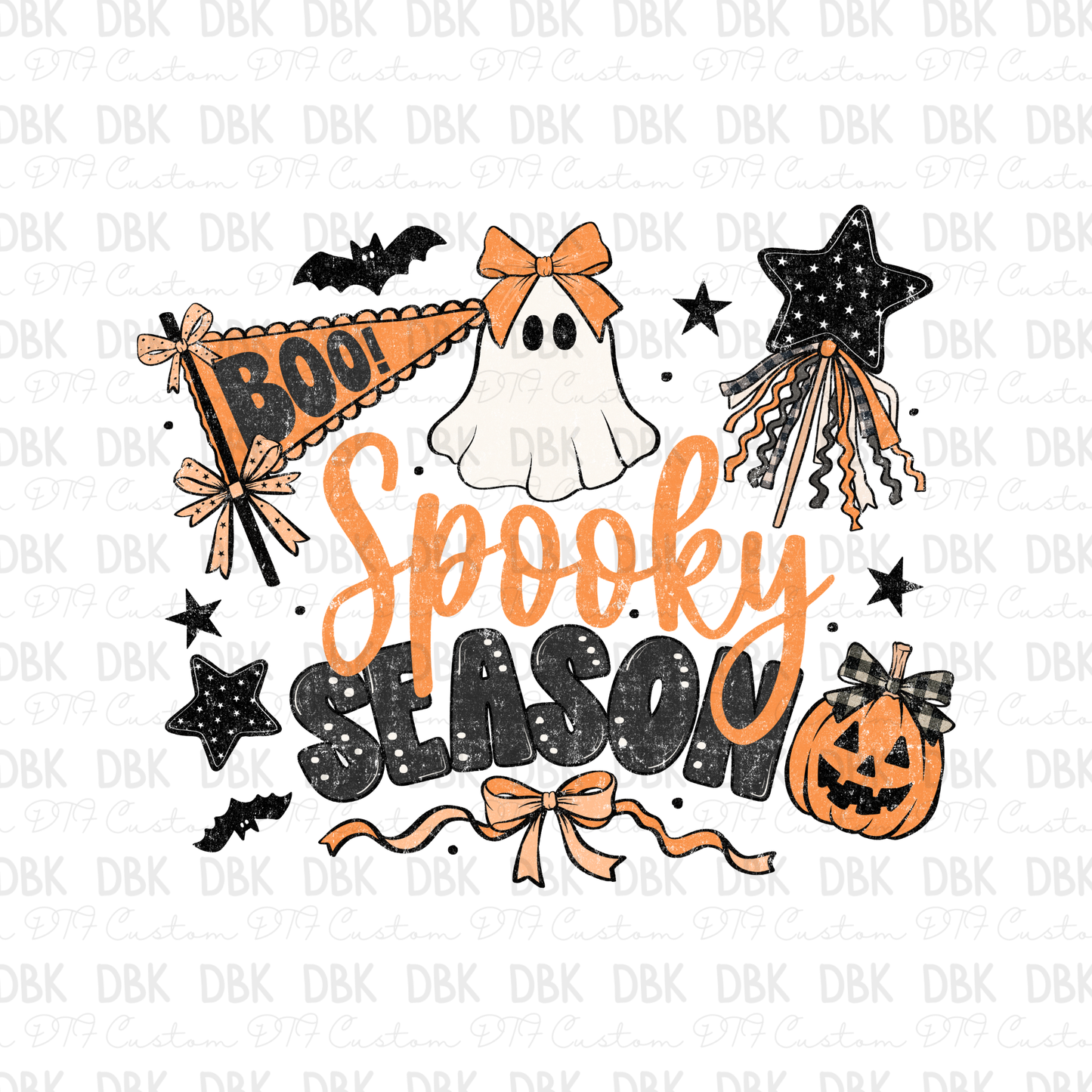 Spooky Season DTF Transfer H357