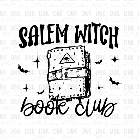 Salem Witch Book Club DTF Transfer