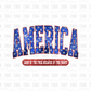 American DTF Transfer R43