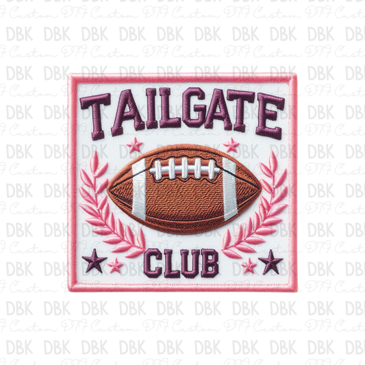 Tailgate Club DTF Transfer B164