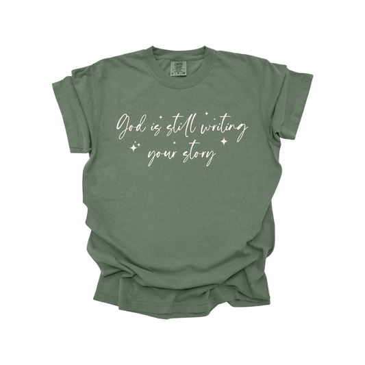 God is still writing your story DTF Transfer CREAM