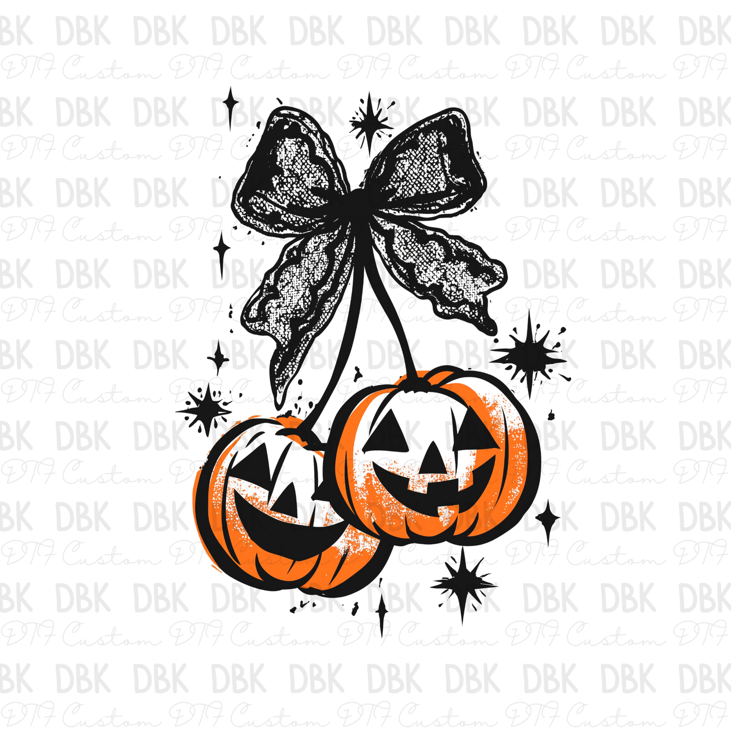 Halloween Cherries DTF Transfer
