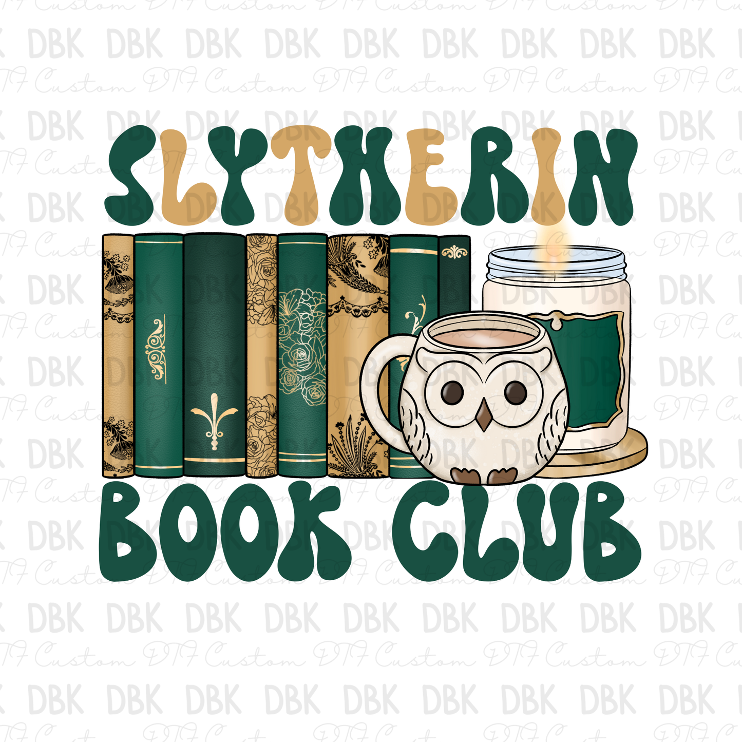 Book club DTF Transfer D21