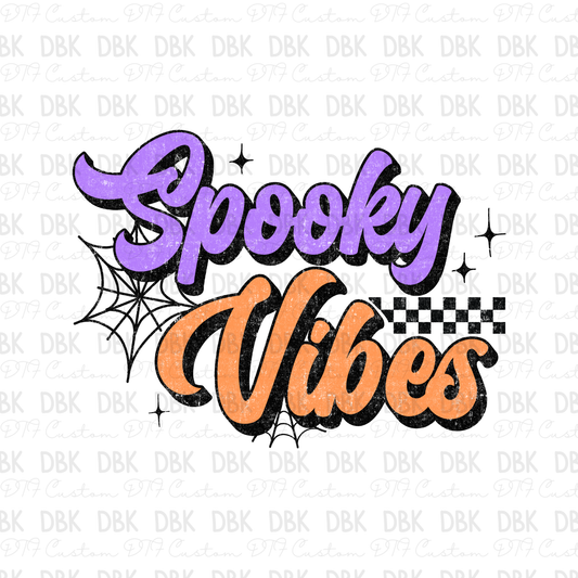 Spooky Vibes DTF Transfer H288