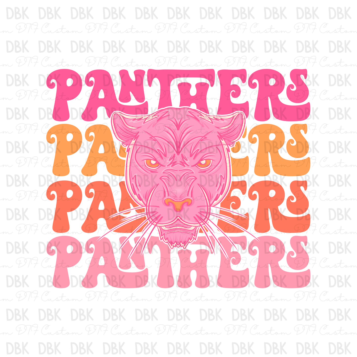 Panthers DTF Transfer M19