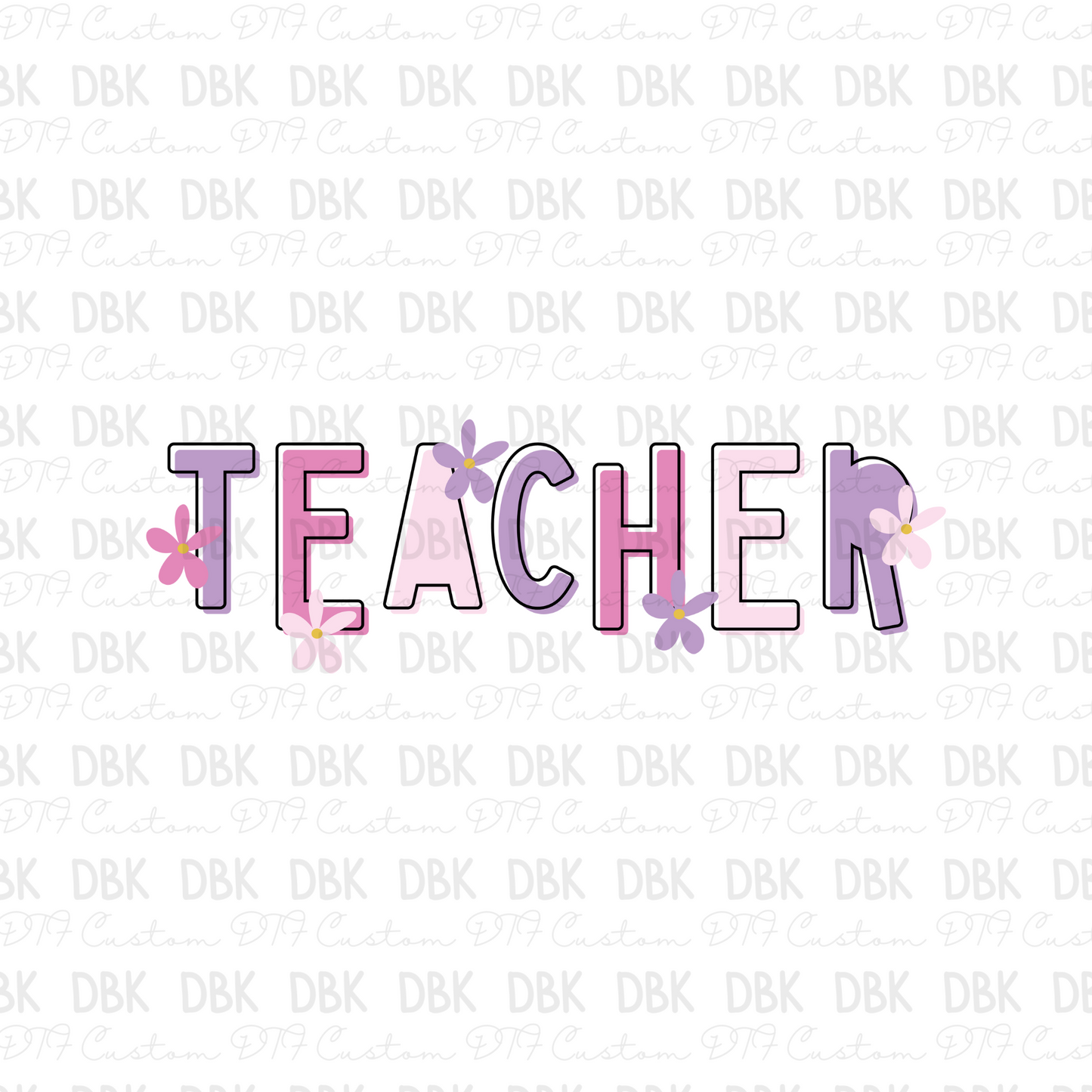 Teacher DTF Transfer A73