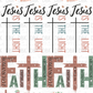 Faith Pre-made gang sheet P131