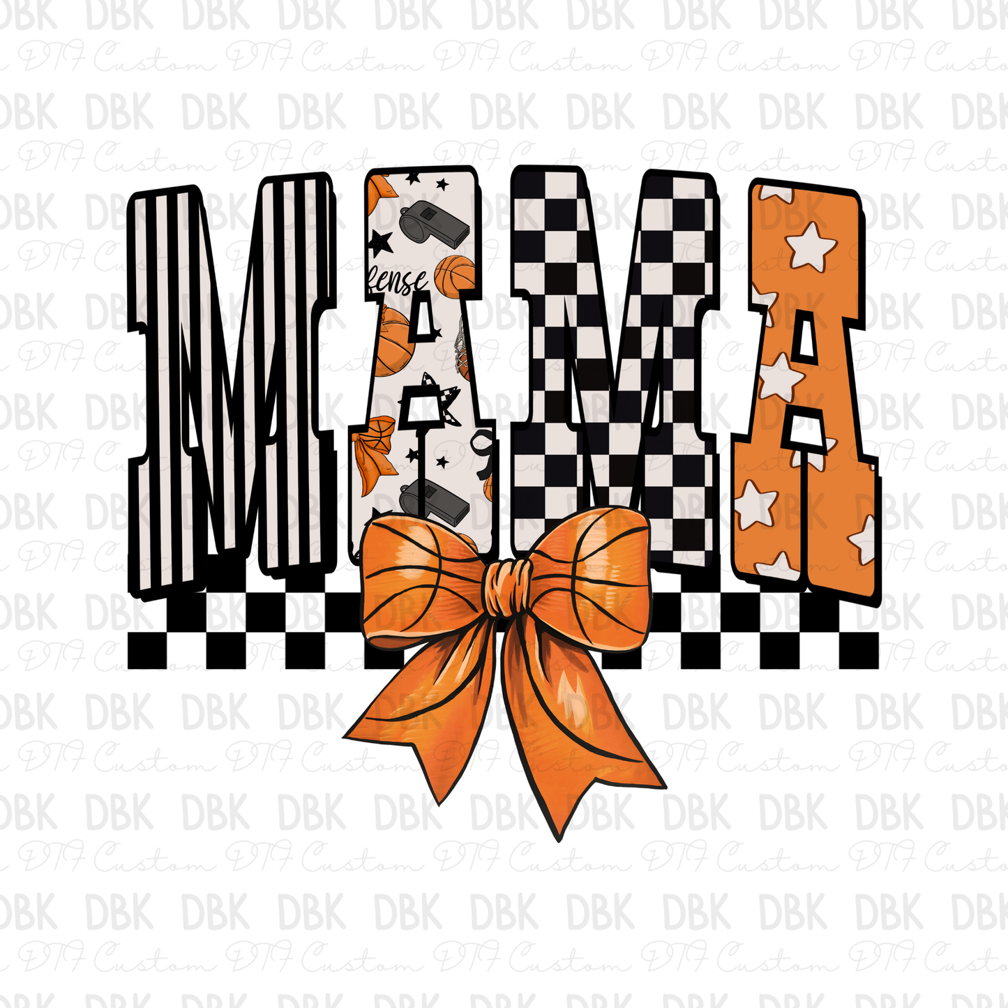 Basketball Mama DTF Transfer