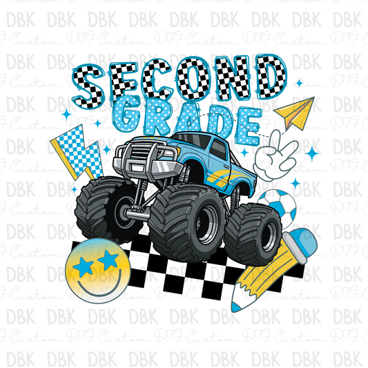 Second Grade DTF Transfer A224