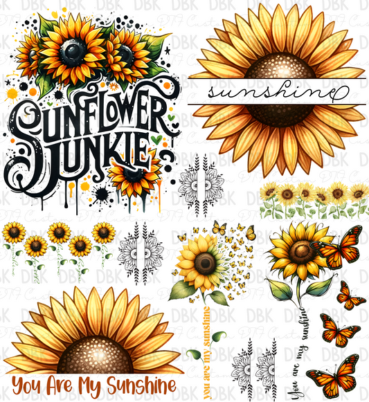 Sunflower gang Sheet P112