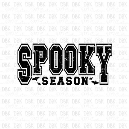 Spooky Season DTF Transfer H3