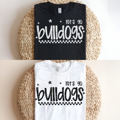 BULLDOGS DTF Transfer BLACK M176