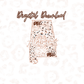 Alabama Rose Gold Leopard Digital Download