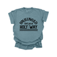 Unhinged but in a holy way DTF Transfer BLACK FT149
