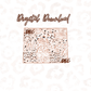 Wyoming Rose Gold Leopard Digital Download