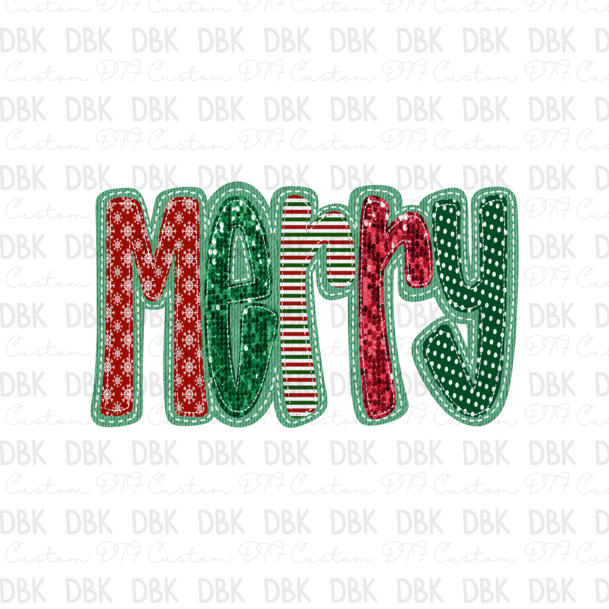Merry DTF Transfer