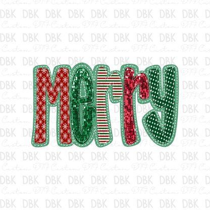 Merry DTF Transfer