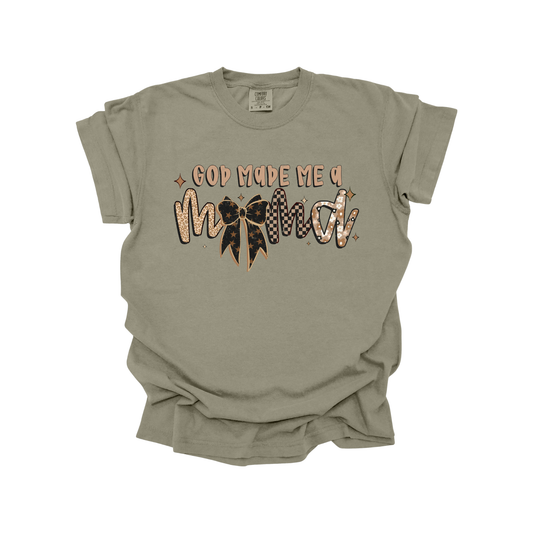 God made me a mama DTF Transfer