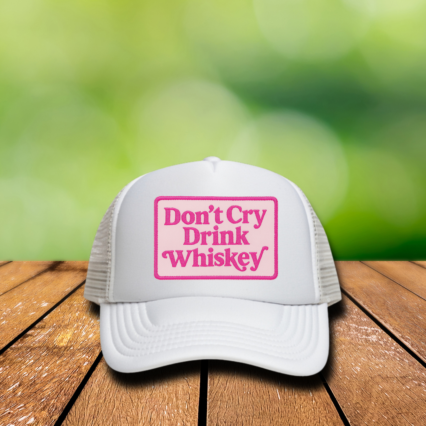 Don't cry drink whiskey DTF transfer B332