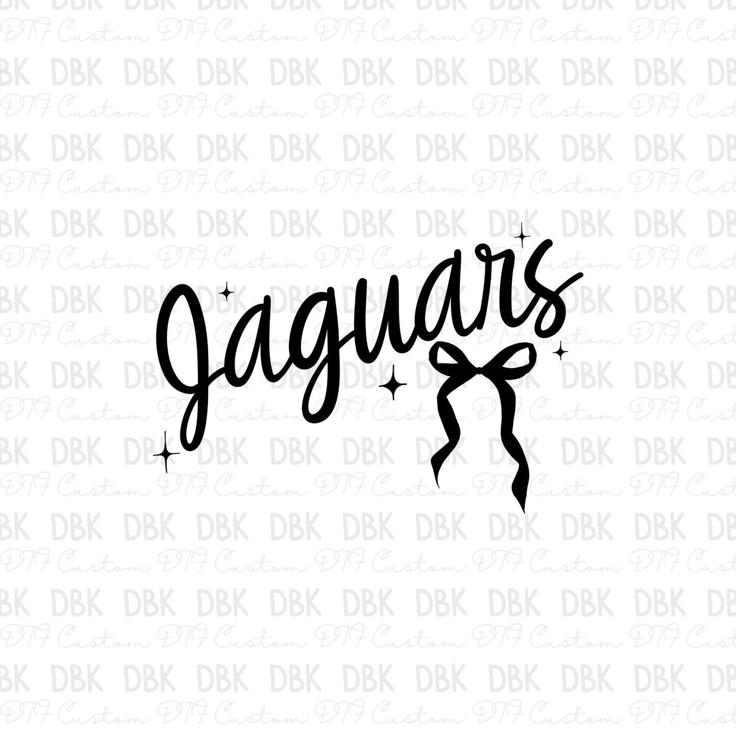 Jaguars DTF Transfer M258