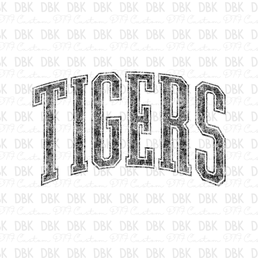 Tigers DTF Transfer