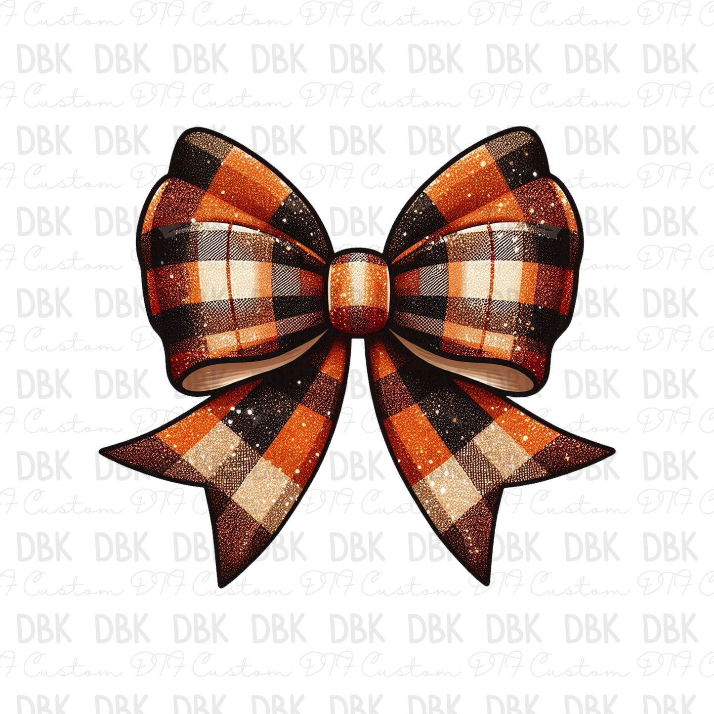 Fall Bow DTF Transfer F100