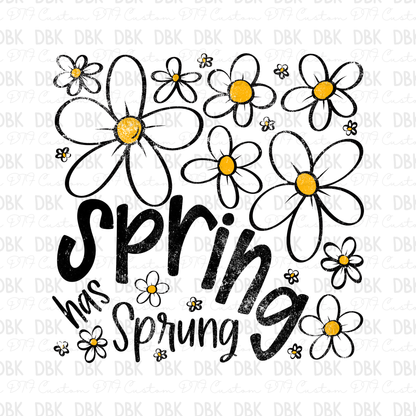 Spring Has Sprung DTF Transfer Z28
