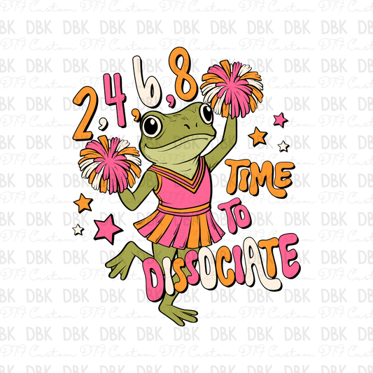 2, 4, 6, 8 time to disociate DTF Transfer