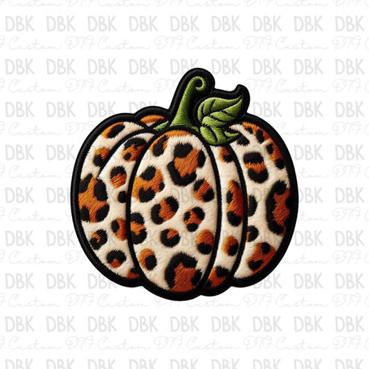 Pumpkin DTF transfer B66