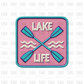 Lake Life DTF transfer B65