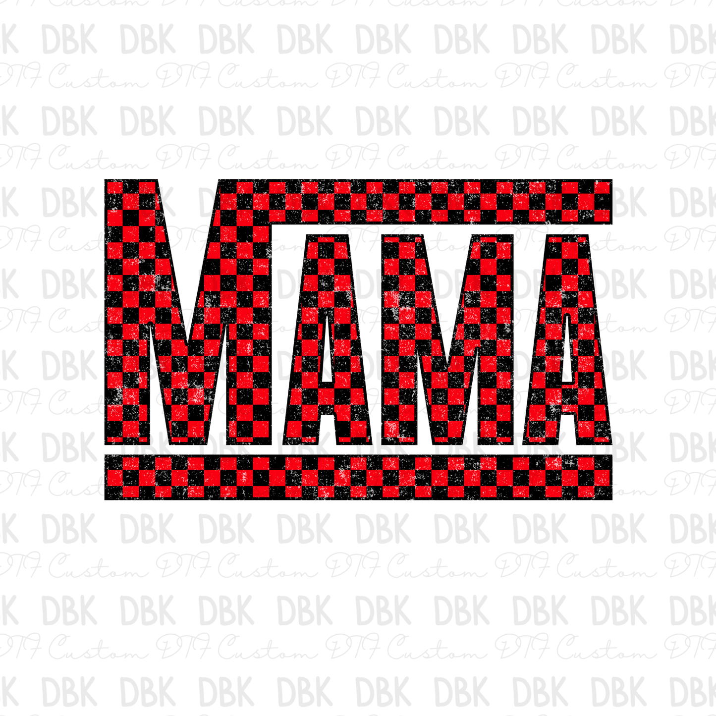 MAMA Christmas DTF Transfer E106