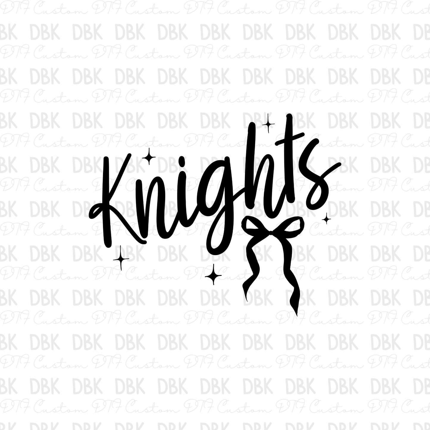 Knights DTF Transfer M260