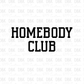 Homebody Club DTF transfer BLACK