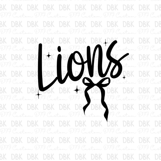 Lions DTF Transfer M261