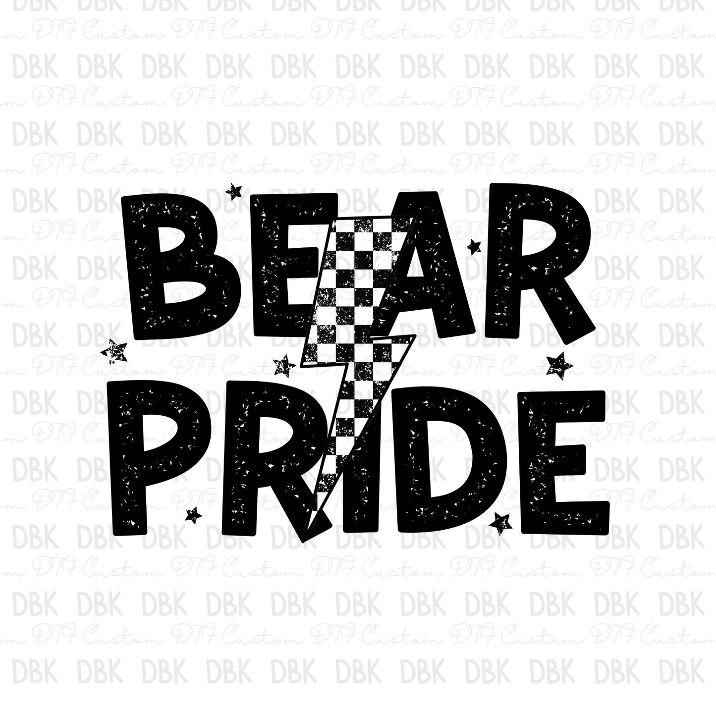 Bear pride DTF Transfer M44