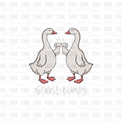 Goose bumps DTF Transfer I284