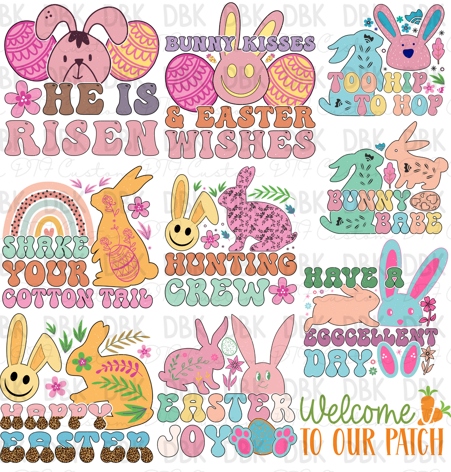 Simple Easter Pre-Made Gang P118