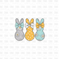 Daisy peeps DTF Transfer W10
