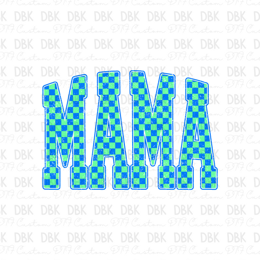 Blue Mama DTF Transfer