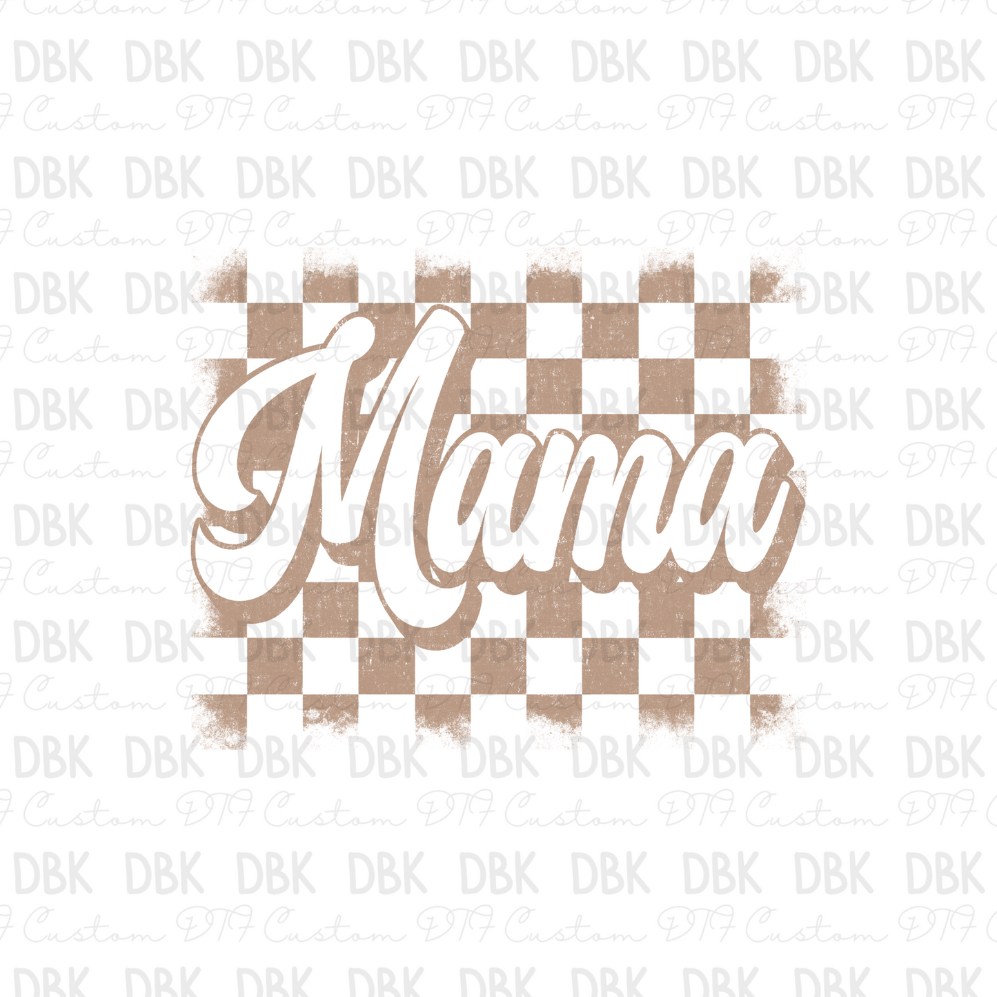 Mama DTF Transfer TAN