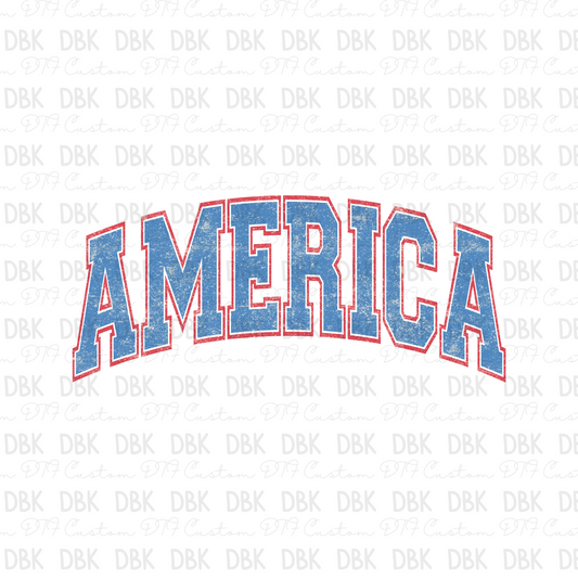America DTF Transfer R181