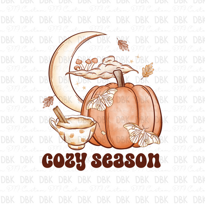 Cozy Season DTF transfer F80