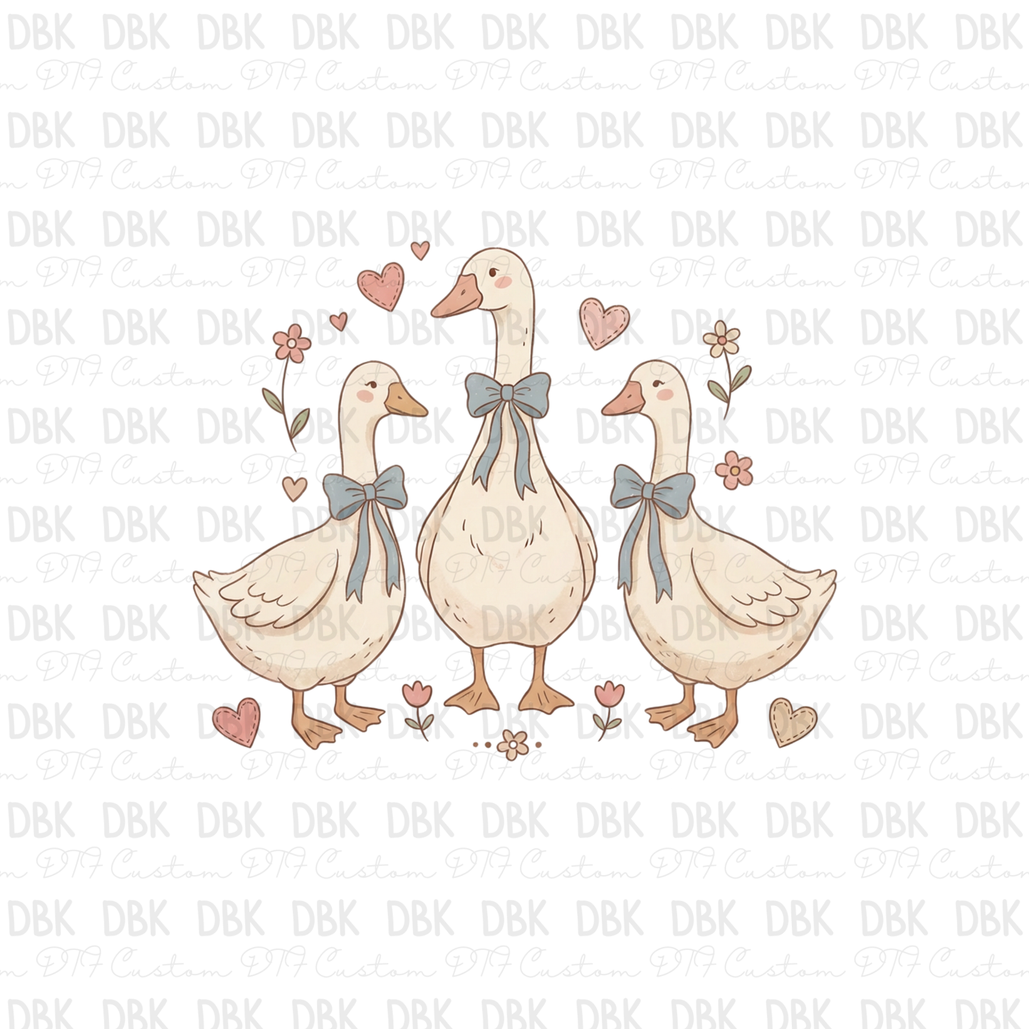 Geese DTF Transfer
