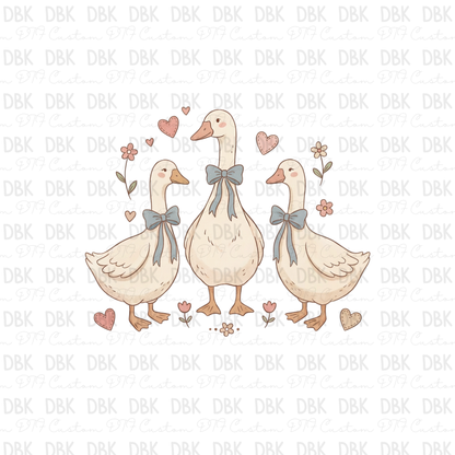 Geese DTF Transfer